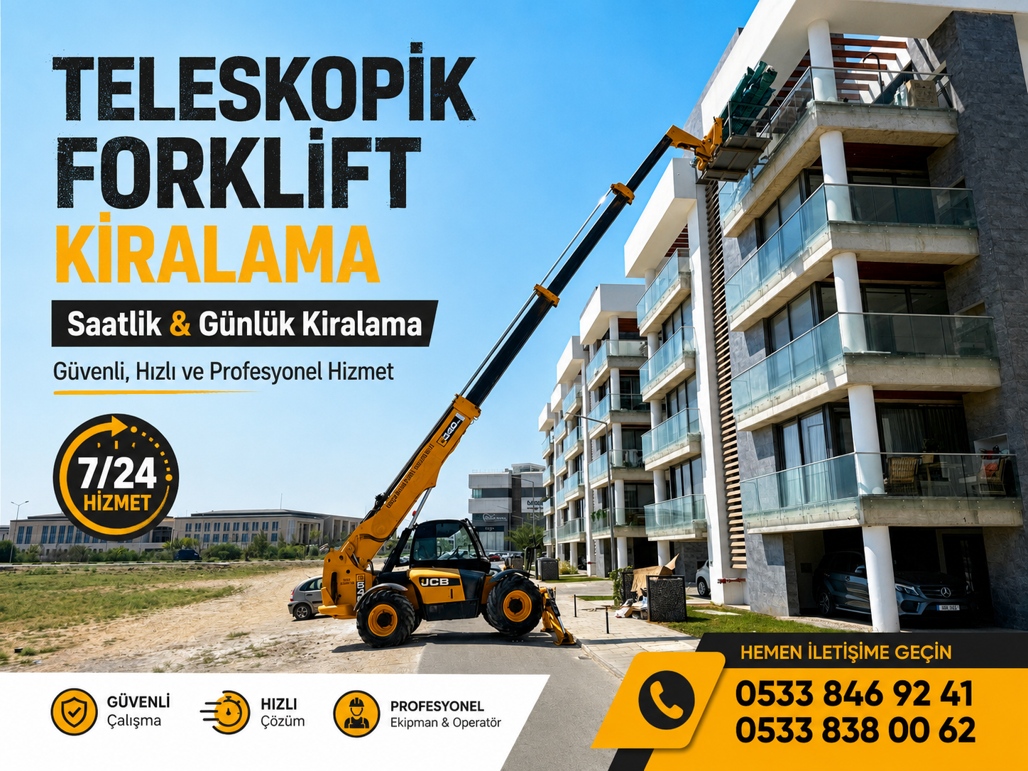 manitou forklift kiralama